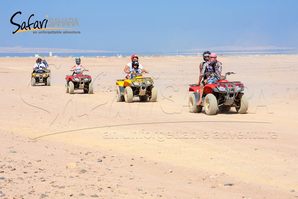 Randonnée facile en quad à Hurghada