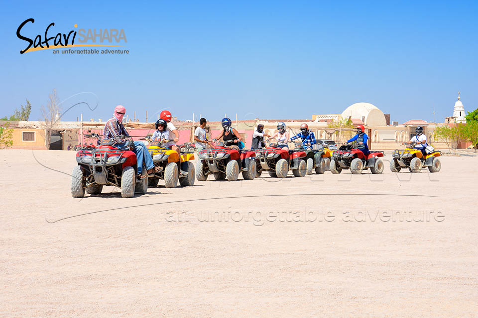 Tour de puissance en quad à Hurghada