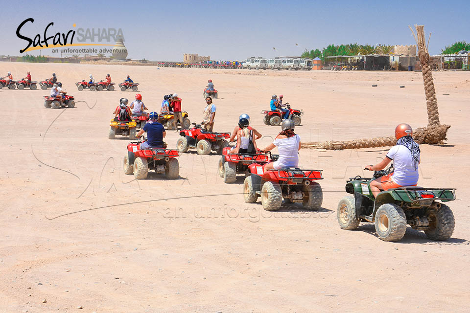 Visite matinale en quad Hurghada