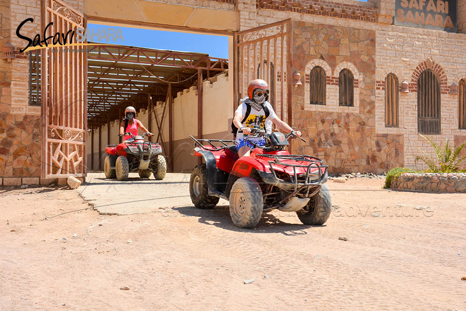 Visite matinale en quad Hurghada