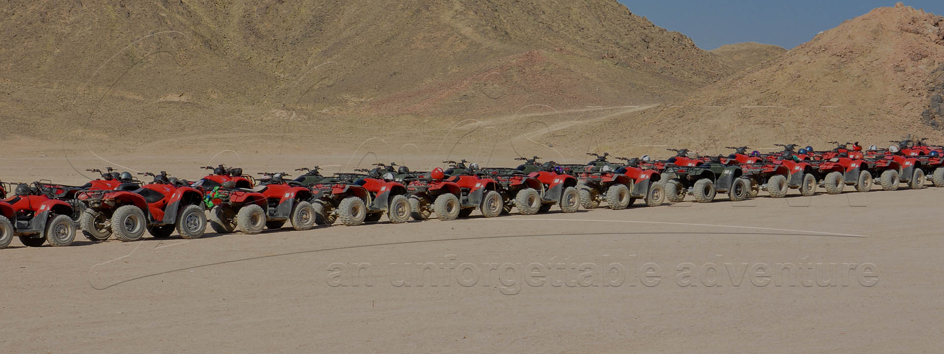 Visite matinale en quad Hurghada