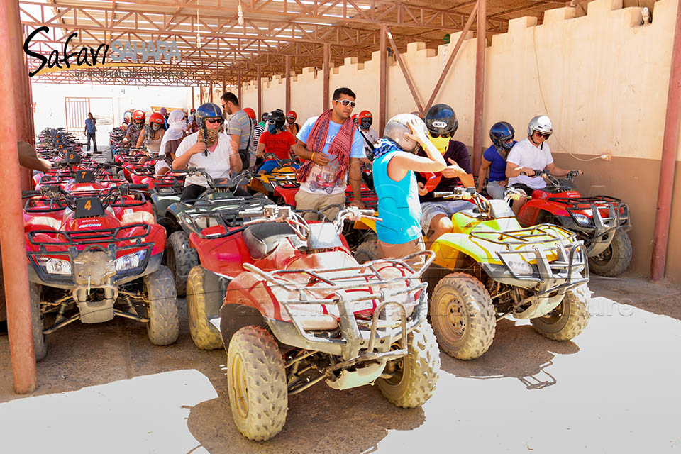 Safari privé en quad dans le parc du sahara Hurghada